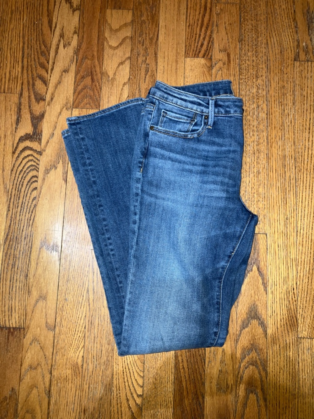 DRIFTWOOD Women's Straight-Leg Blue Denim Jeans